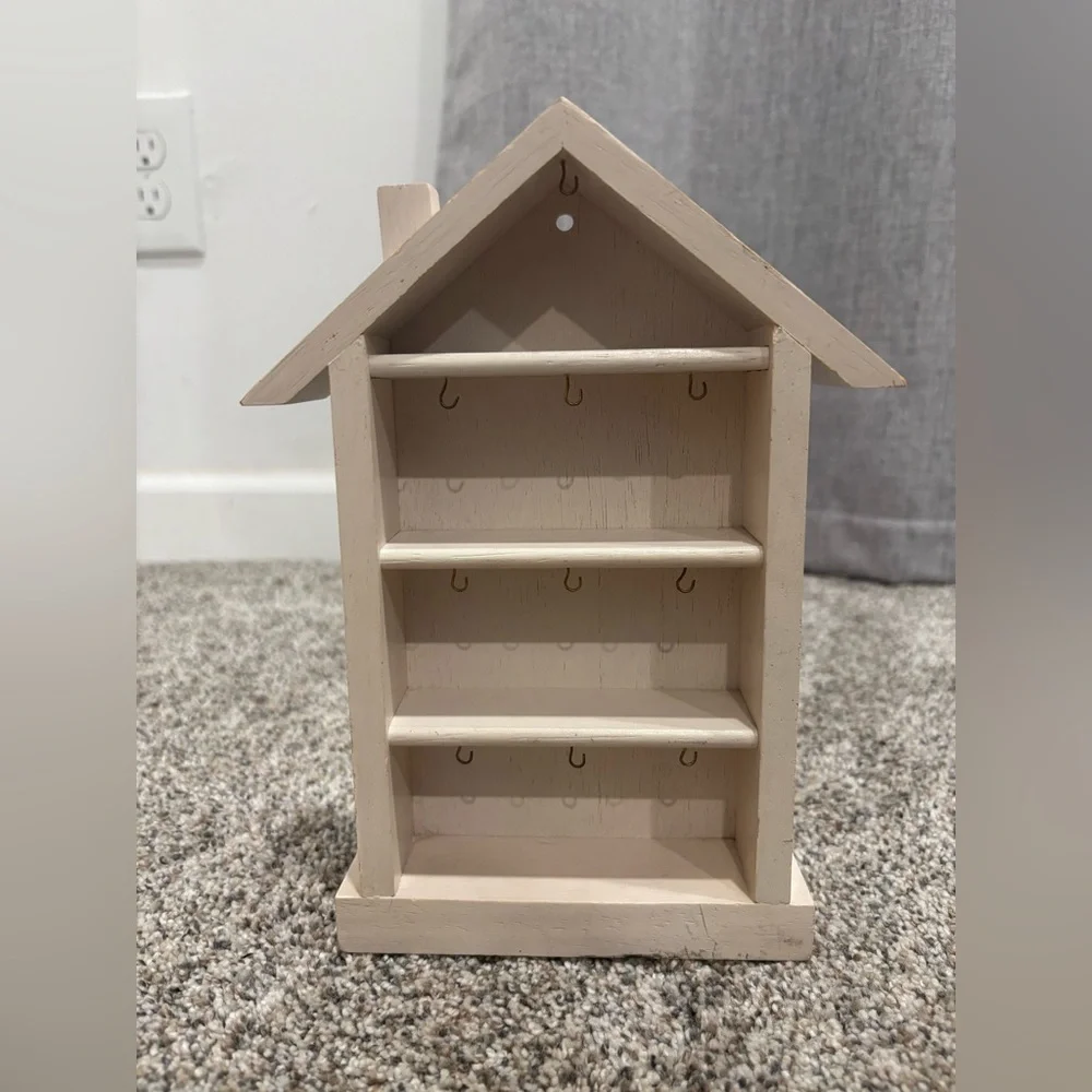 Vintage Hallmark Shadow Box Memory House Mini Ornament Display Keepsake